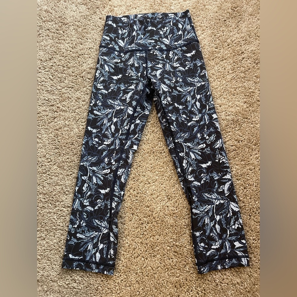 Floral Patterned Lululemon Leggings